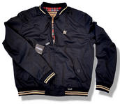 View Item Lambretta Lion Retro Mod Harrington Monkey Jacket Black